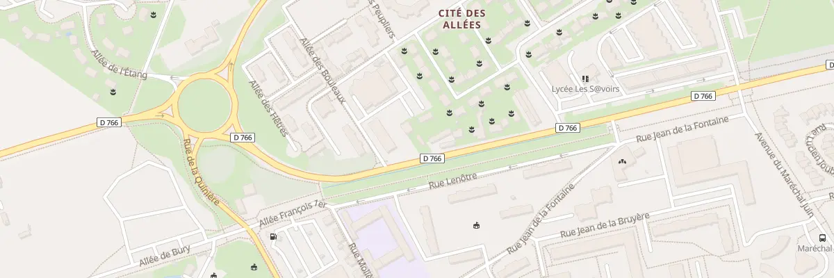 Plan du 129 Rte de Chateaurenault à Blois