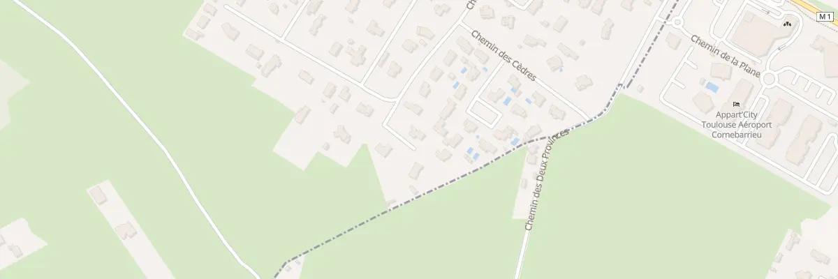Plan du 39 Che de Mandillet à Mondonville