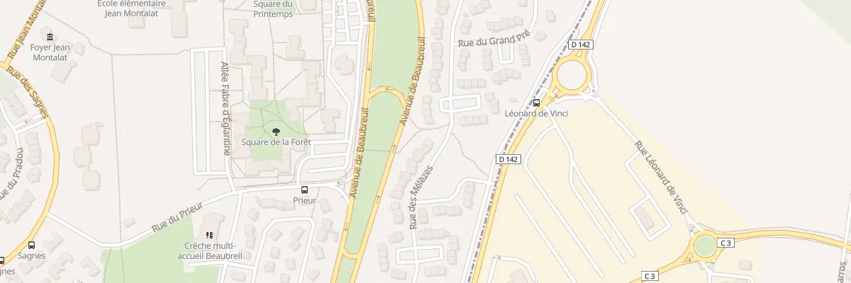 Plan du 36 Rue des Mélèzes à Limoges