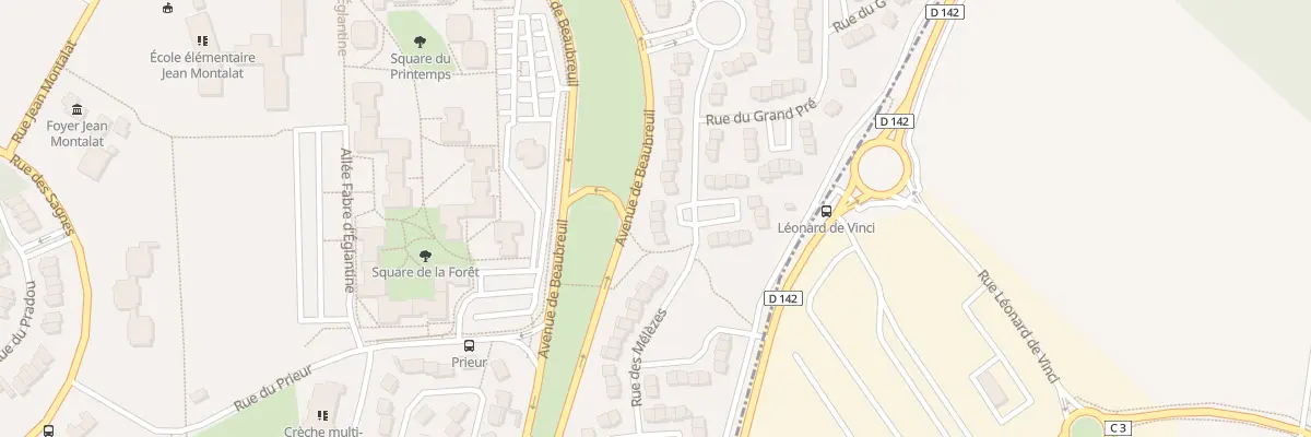 Plan du 30 Rue des Mélèzes à Limoges