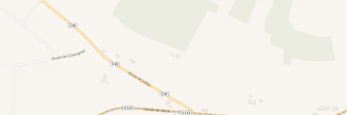 Plan du 137 Les Quatre Routes à Saint-Cyr-les-Champagnes