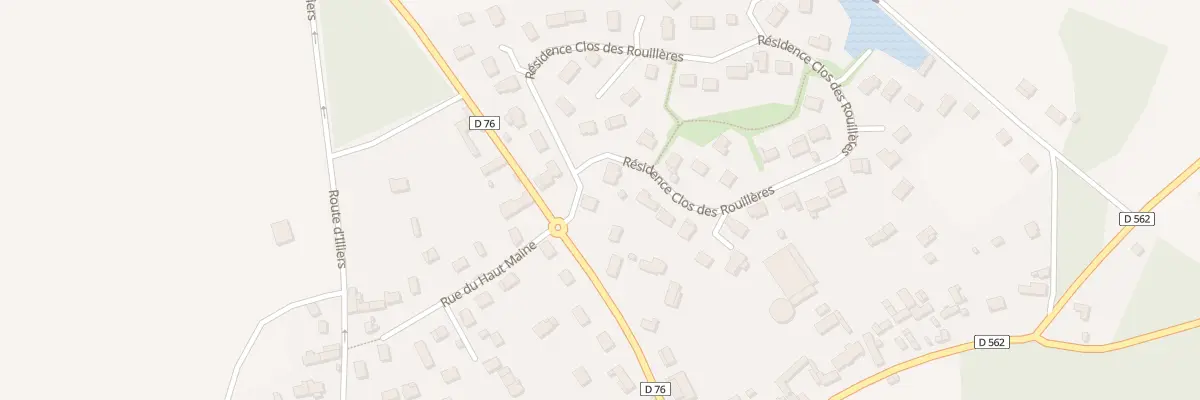 Plan du 14 Rte de St Andre à Mesnil-sur-l’Estrée