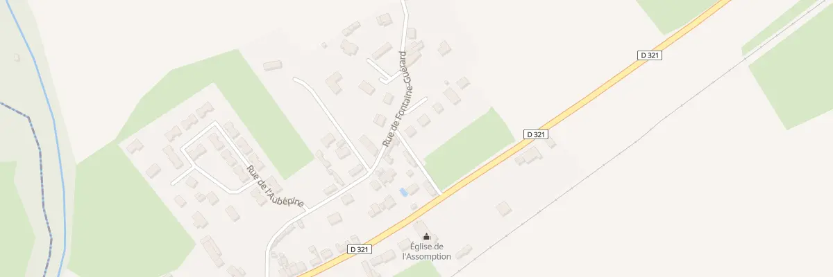 Plan du 20 Rue de Fontaine Guerard à Douville-sur-Andelle