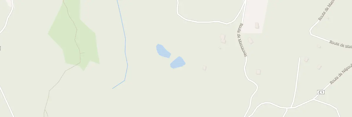 Plan du 5827 Les Boueradours à Compreignac