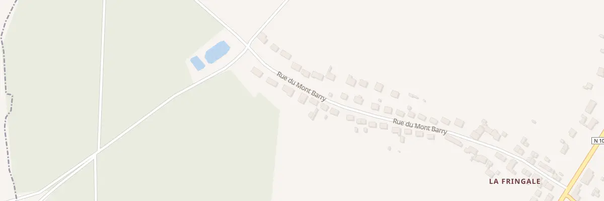 Plan du 47 Rue du Mont Barry à La Chapelle-du-Noyer