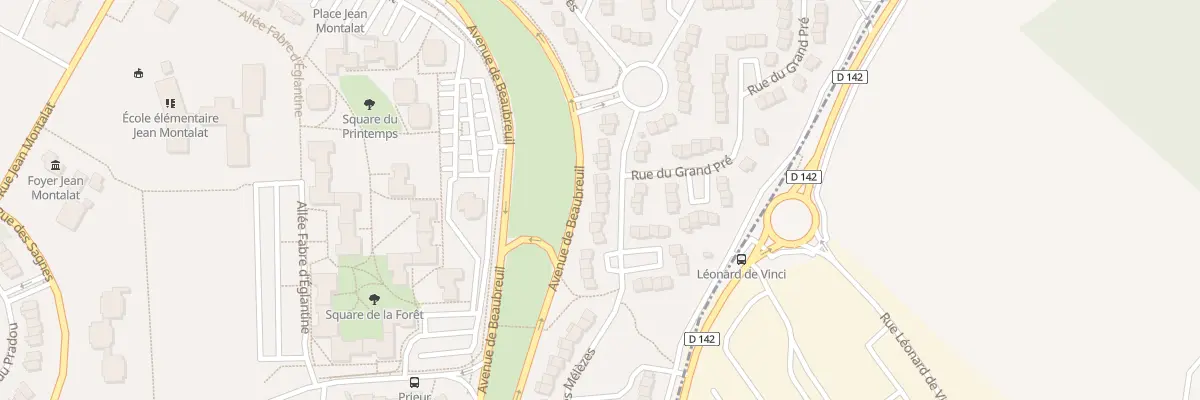 Plan du 18 Rue des Mélèzes à Limoges