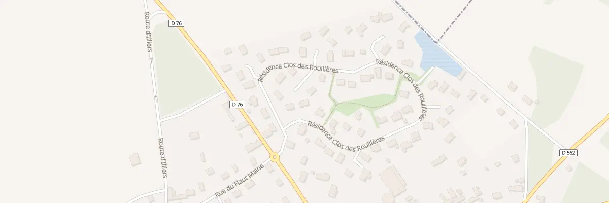 Plan du 33 Rouillieres à Mesnil-sur-l’Estrée