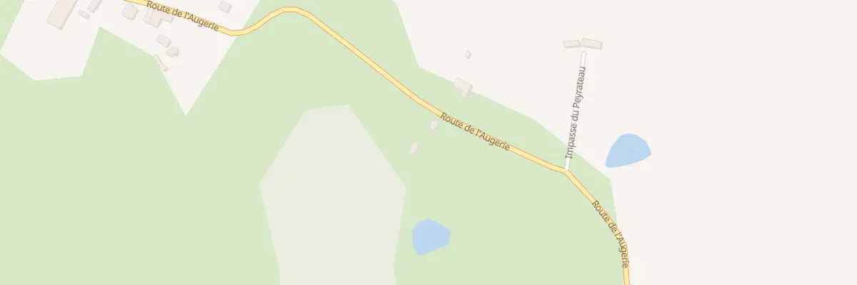 Plan du 943 Rte de l’Augerie à Coussac-Bonneval
