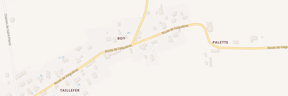 Plan du 1264 Rte de Falguieres à Villemade