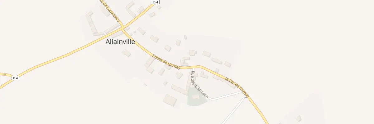 Plan du 11 Rte de Garnay à Allainville