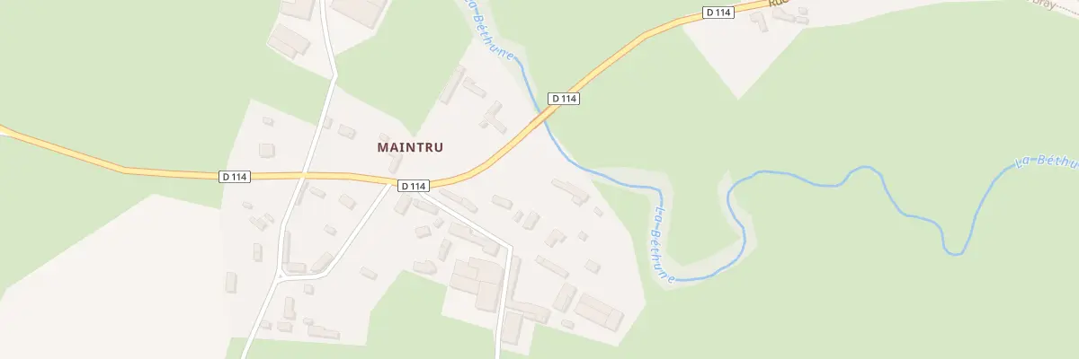 Plan du 118 Maintru à Osmoy-Saint-Valery
