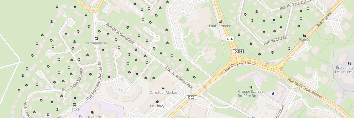 Plan du 11 Rue de la Goualiere à Blois