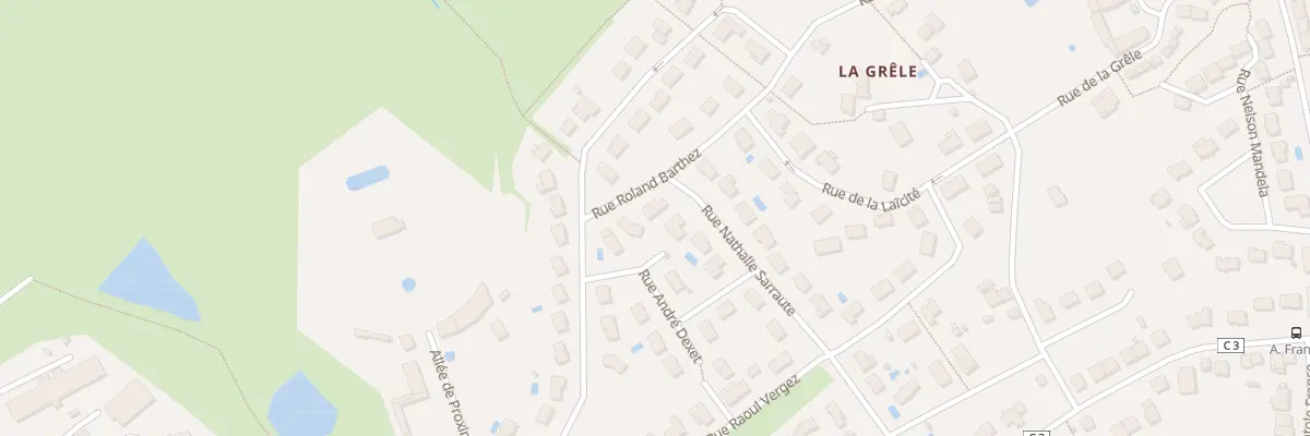 Plan du 4 Rue Roland Barthes à Panazol