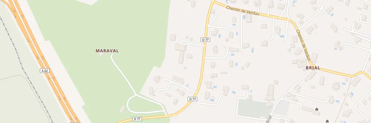 Plan du 265 Rte de Montbartier à Bressols