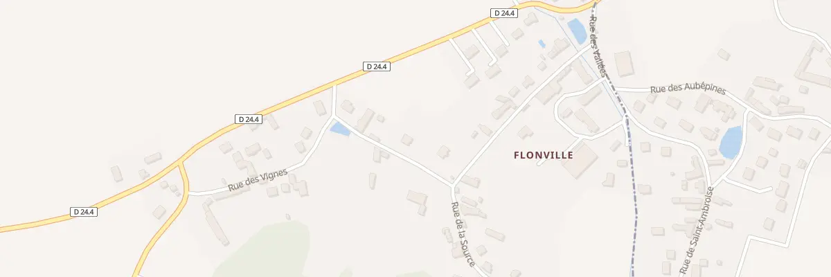 Plan du 3 Rue du Moulin à Fontaine-la-Guyon