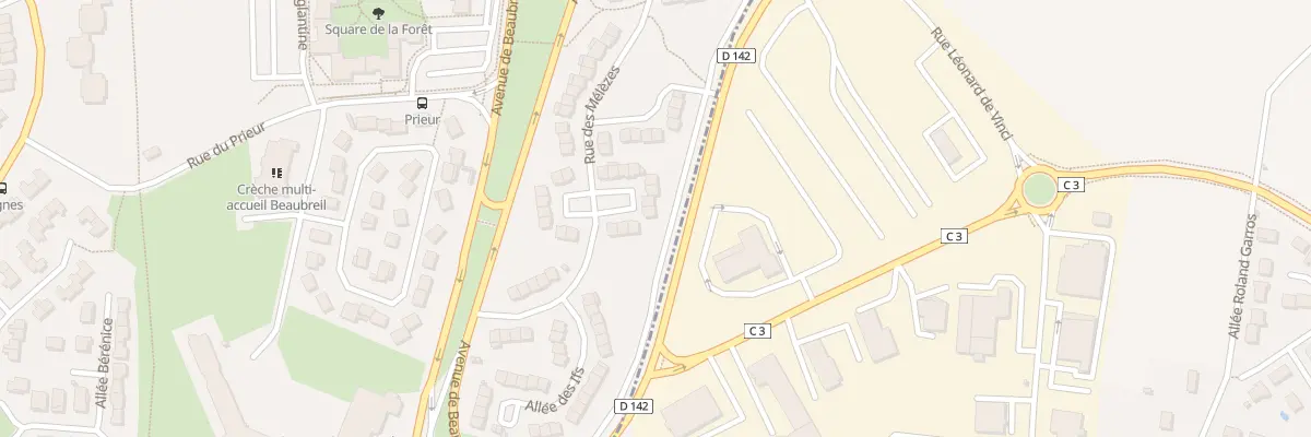 Plan du 65 Rue des Mélèzes à Limoges