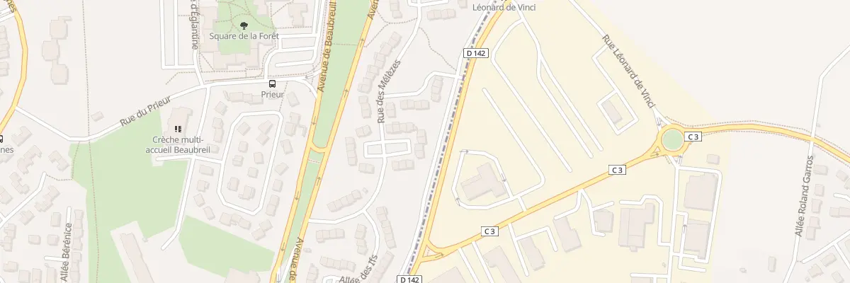 Plan du 61 Rue des Mélèzes à Limoges