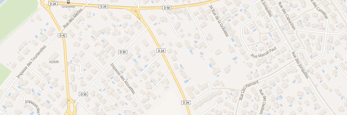Plan du 7 Rue des Mésanges à Plaisance-du-Touch