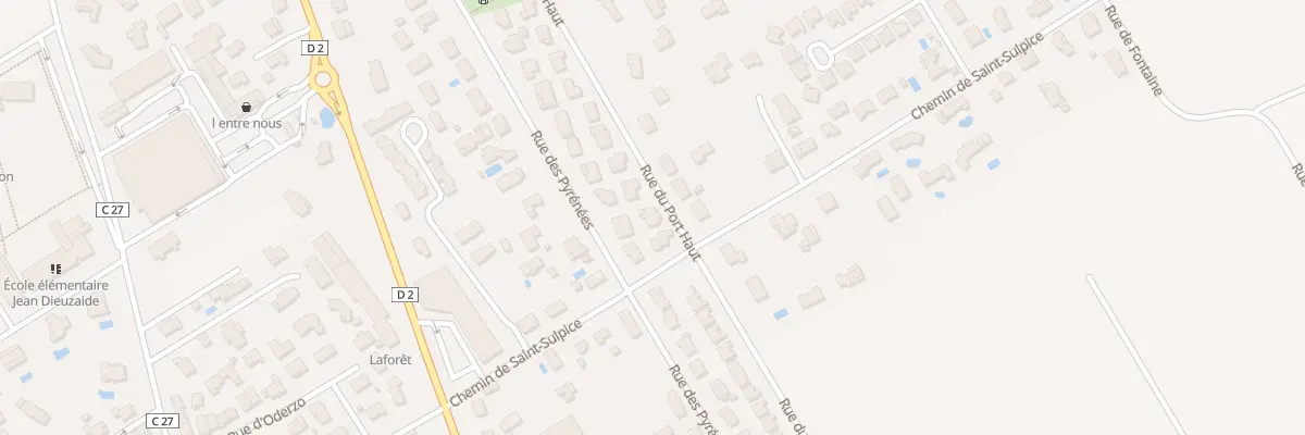 Plan du 42 Rue du Port Haut à Grenade