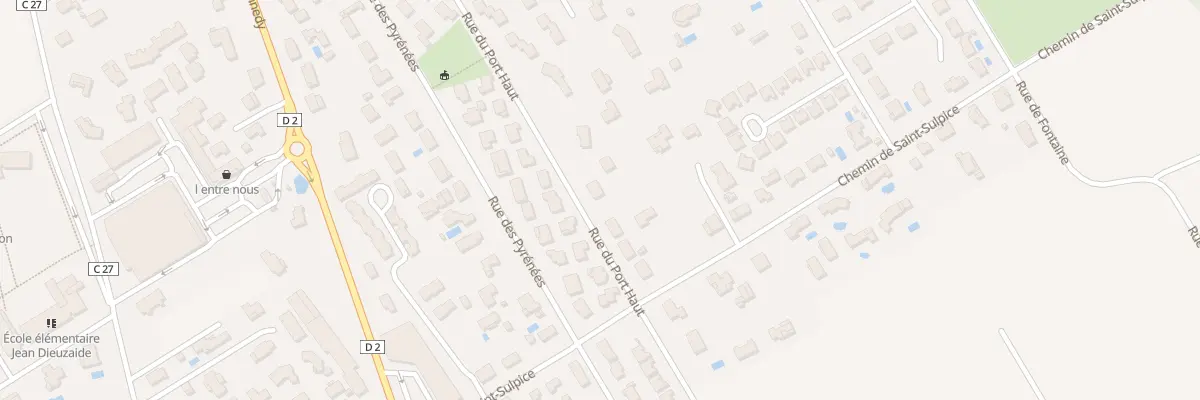 Plan du 49 Rue du Port Haut à Grenade