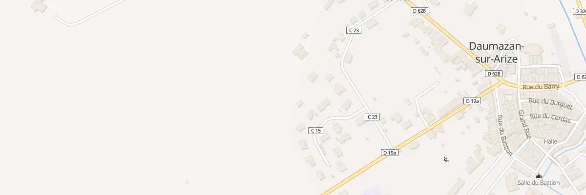 Plan du 5 Av des Pradasses à Daumazan-sur-Arize