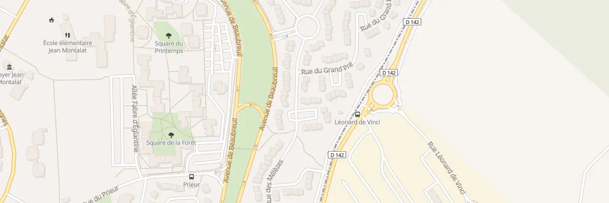 Plan du 15 Rue des Mélèzes à Limoges
