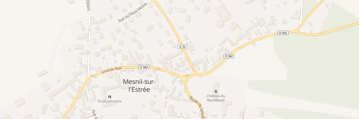 Plan du 6 Pl du Château à Mesnil-sur-l’Estrée