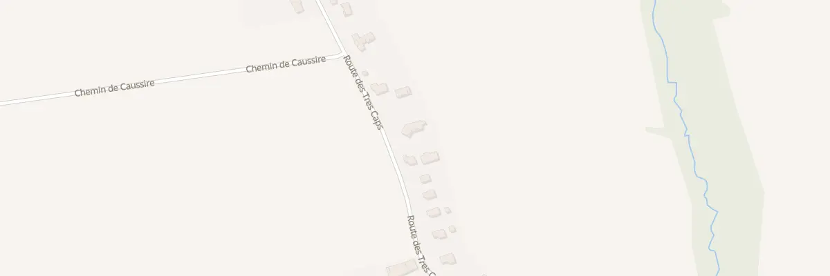 Plan du 1061 Rte des Très-caps à Merville