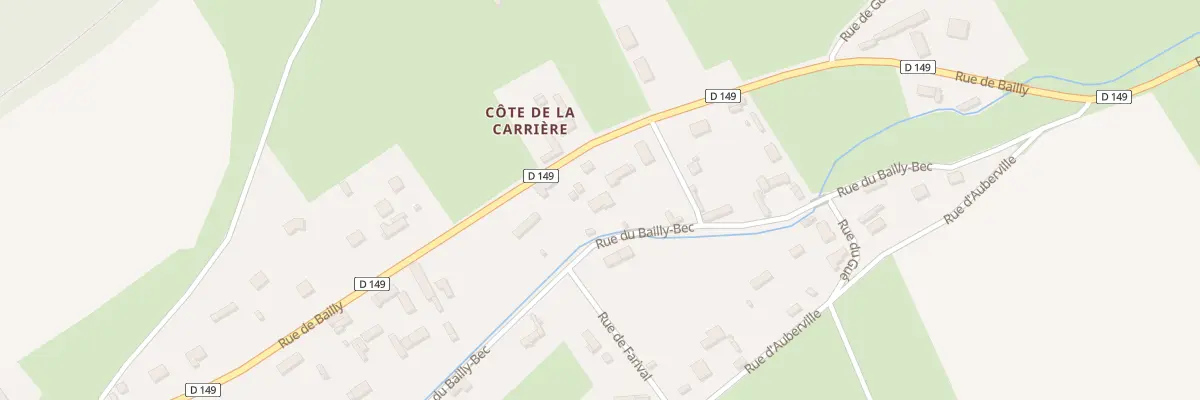 Plan du 26 Rue de Bailly à Saint-Ouen-sous-Bailly