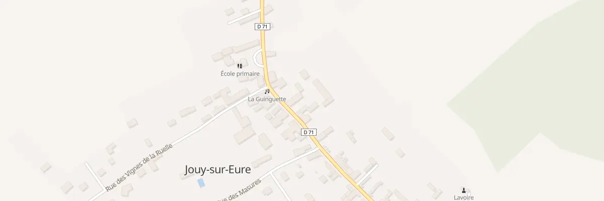 Plan du 54 Rue de l’Ancienne Abbaye à Jouy-sur-Eure