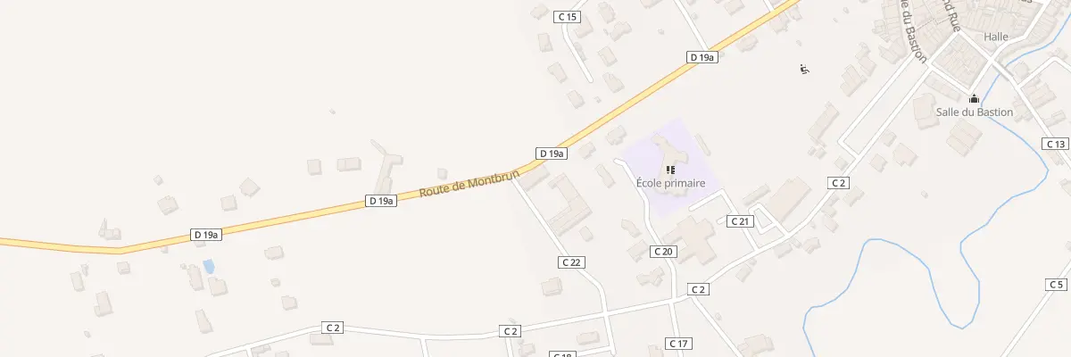Plan du 620C Borde de Naut à Daumazan-sur-Arize