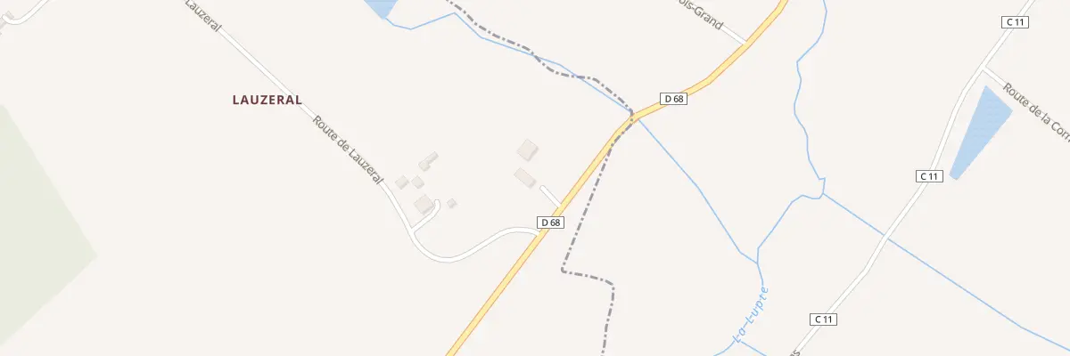 Plan du 5378 Lauzeral à Vazerac