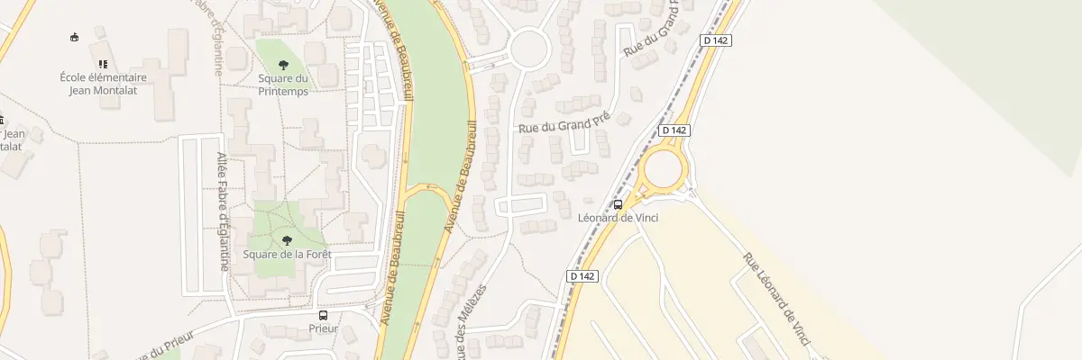 Plan du 19 Rue des Mélèzes à Limoges