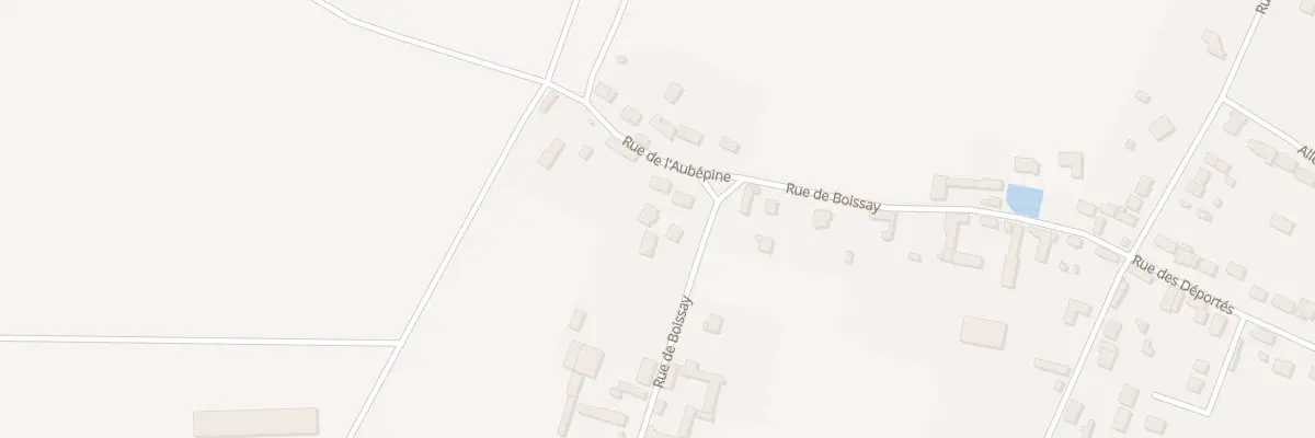 Plan du 16B Rue de Boissay à Fontaine-la-Guyon