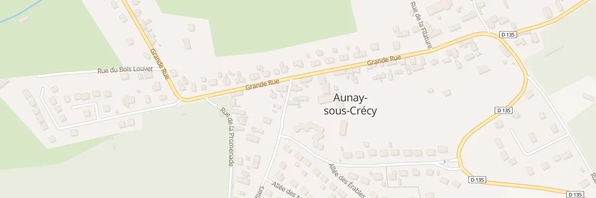 Plan du 55 Gr Grande Rue à Aunay-sous-Crécy