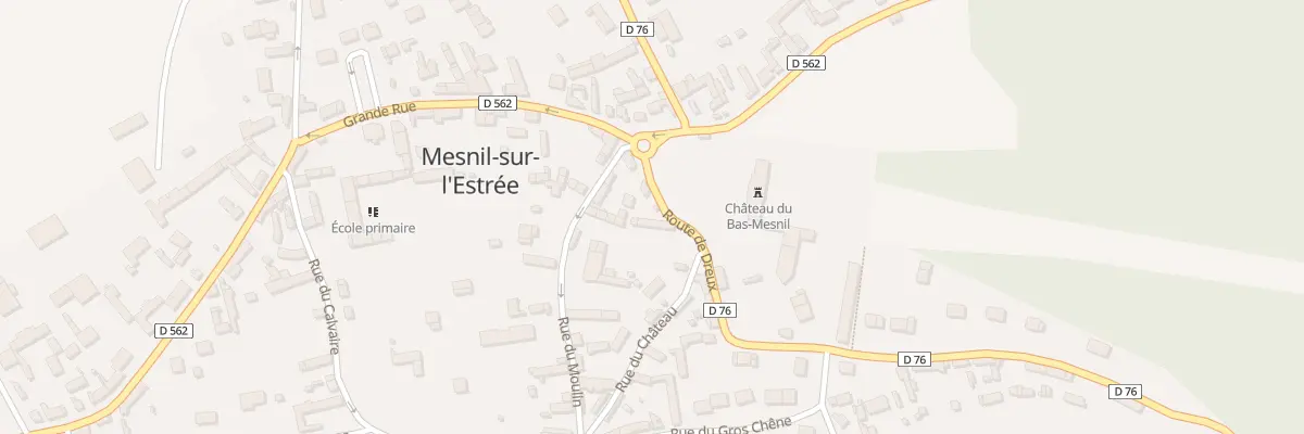Plan du 4 Rte de Dreux à Mesnil-sur-l’Estrée