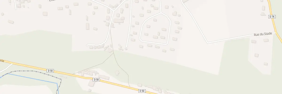Plan du 14 Cité du Gros Chêne à Mesnil-sur-l’Estrée