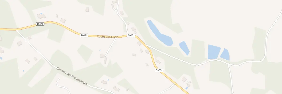 Plan du 942 Rte des Oiers à Prats-de-Carlux
