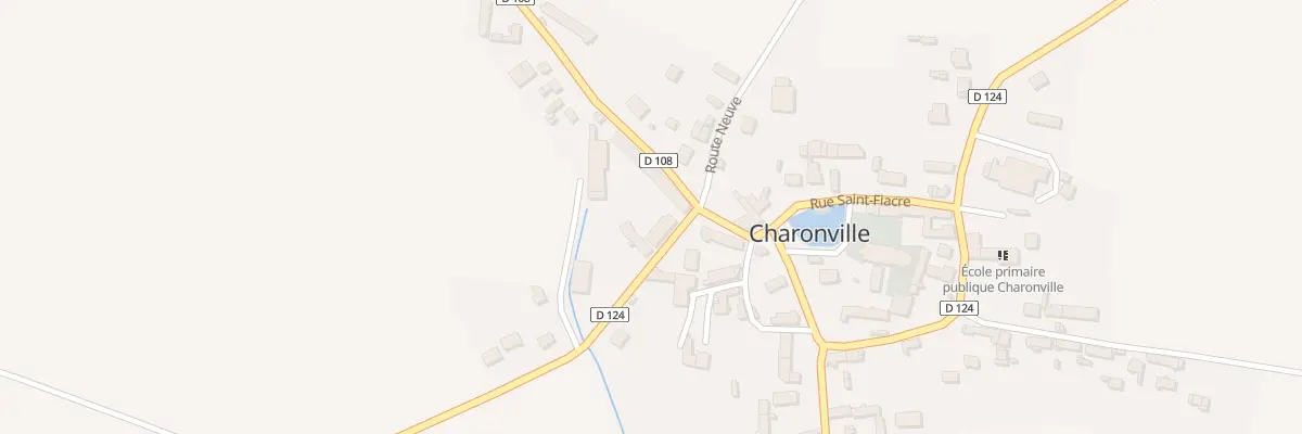 Plan du 1 Rue du Perche à Charonville