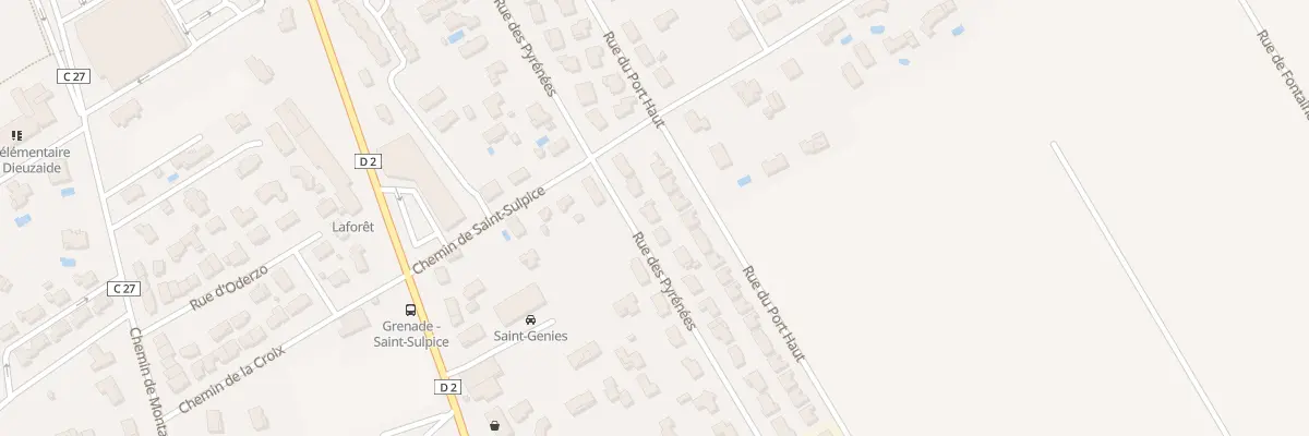 Plan du 53 Rue des Pyrénées à Grenade