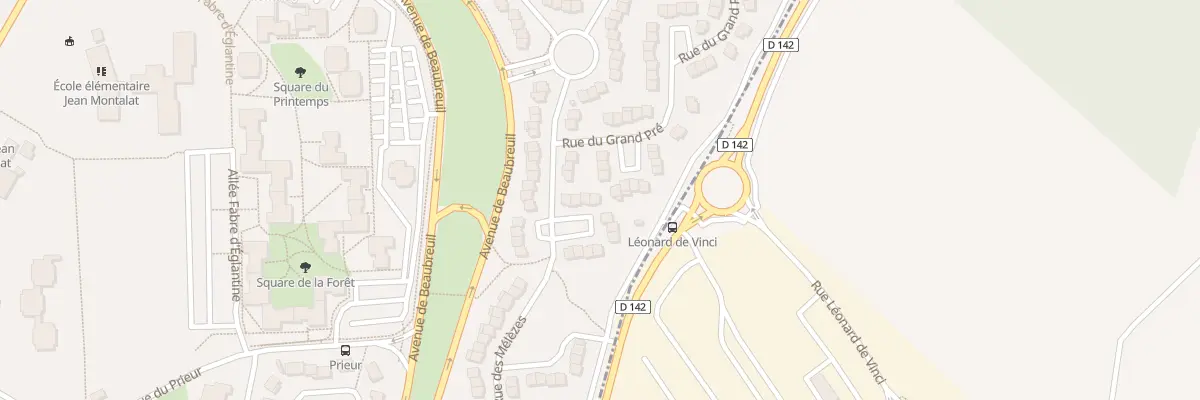 Plan du 21 Rue des Mélèzes à Limoges