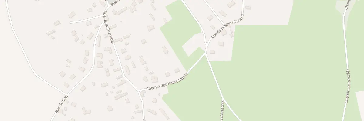 Plan du 16 Che des Hauts Monts à Bourg-Beaudouin