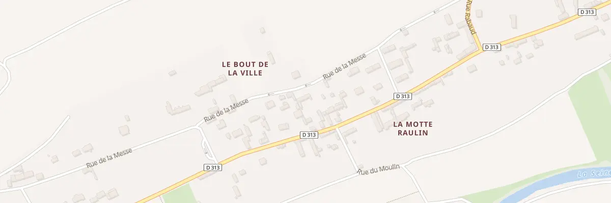 Plan du 80 Rue de la Messe à Muids