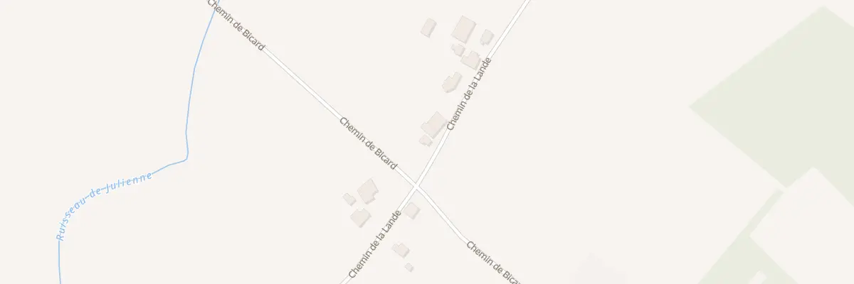 Plan du 1017 Che de la Lande à Canals