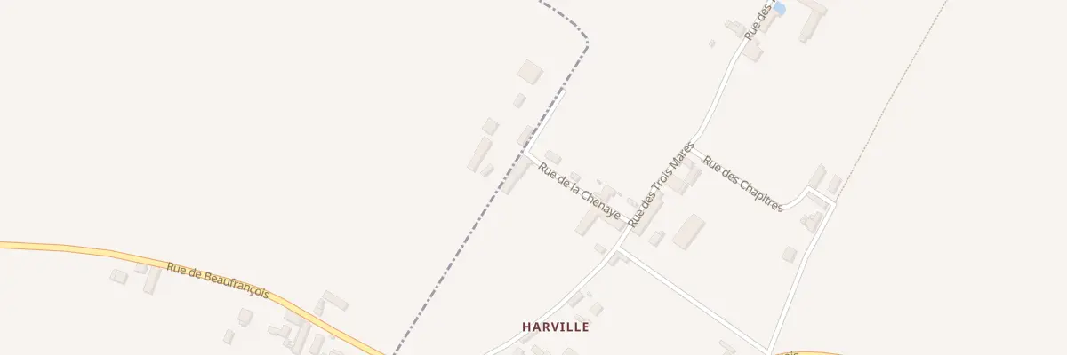 Plan du 1 Rue de la Chenaye à Bailleau-le-Pin
