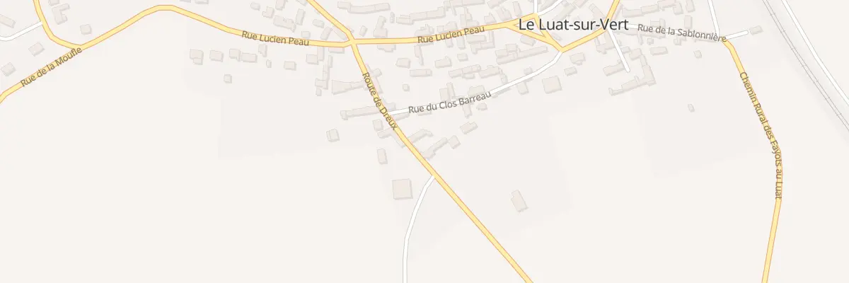 Plan du 17 Rte de Dreux à Vert-en-Drouais