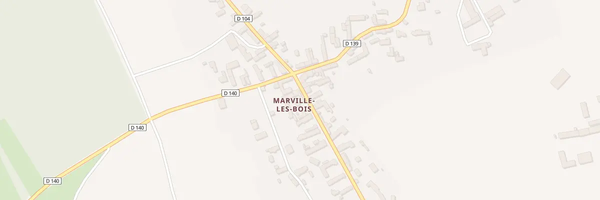 Plan du 19 Rue St Marc Marville Les Bois à Saint-Sauveur-Marville