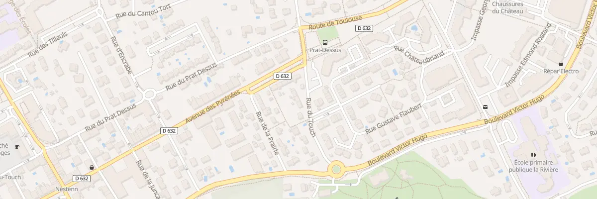 Plan du 4 Rue du Touch à Plaisance-du-Touch