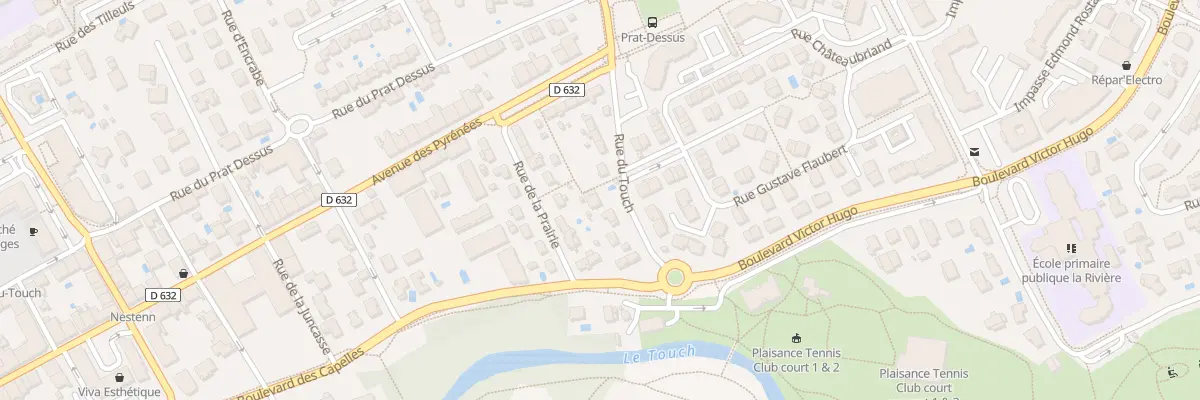 Plan du 10 Rue du Touch à Plaisance-du-Touch