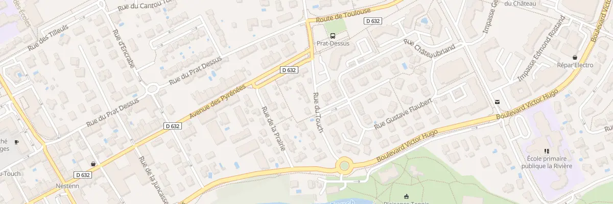 Plan du 6 Rue du Touch à Plaisance-du-Touch
